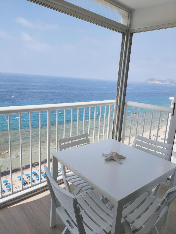 Apartamento Veracruz - Primera Linea De Playa Μπένιντορμ Εξωτερικό φωτογραφία