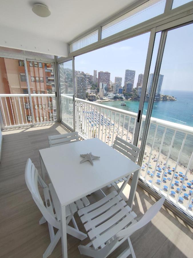Apartamento Veracruz - Primera Linea De Playa Μπένιντορμ Εξωτερικό φωτογραφία
