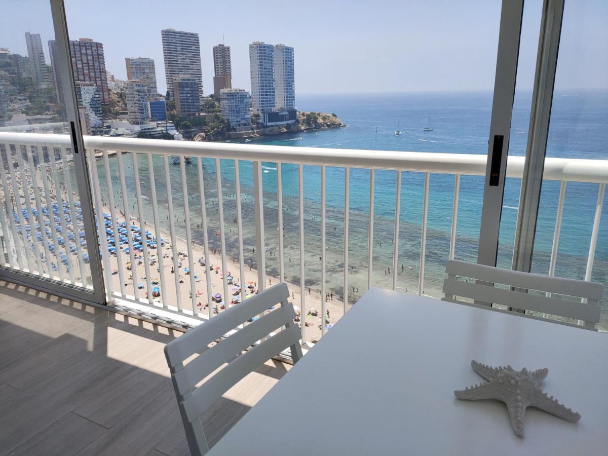 Apartamento Veracruz - Primera Linea De Playa Μπένιντορμ Εξωτερικό φωτογραφία