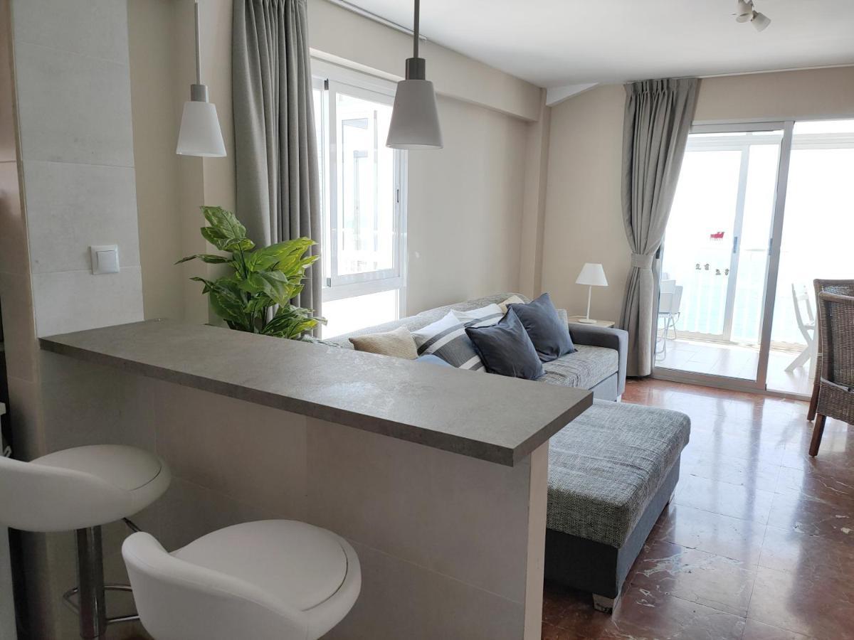Apartamento Veracruz - Primera Linea De Playa Μπένιντορμ Εξωτερικό φωτογραφία
