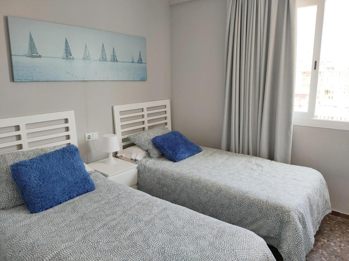 Apartamento Veracruz - Primera Linea De Playa Μπένιντορμ Εξωτερικό φωτογραφία