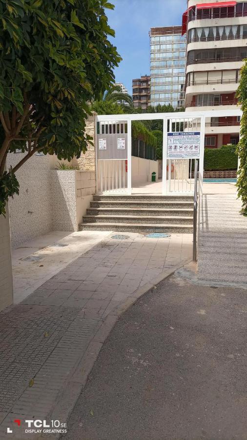 Apartamento Veracruz - Primera Linea De Playa Μπένιντορμ Εξωτερικό φωτογραφία