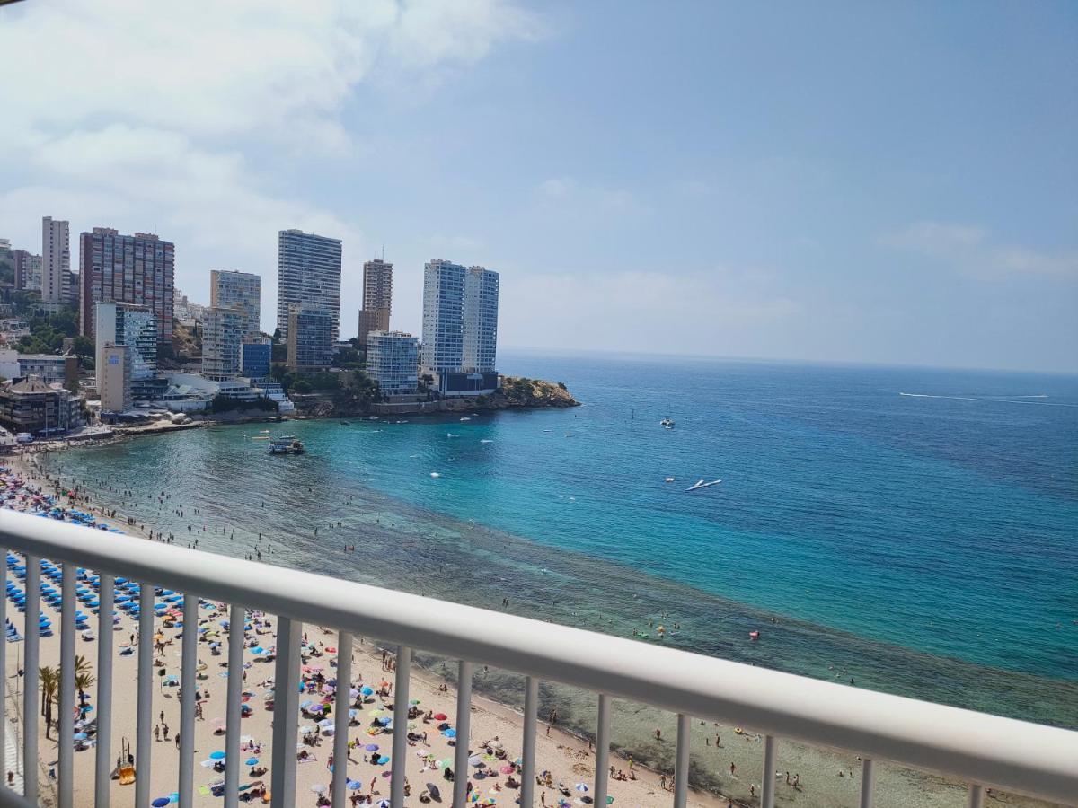 Apartamento Veracruz - Primera Linea De Playa Μπένιντορμ Εξωτερικό φωτογραφία