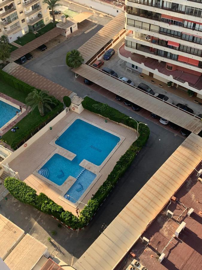Apartamento Veracruz - Primera Linea De Playa Μπένιντορμ Εξωτερικό φωτογραφία