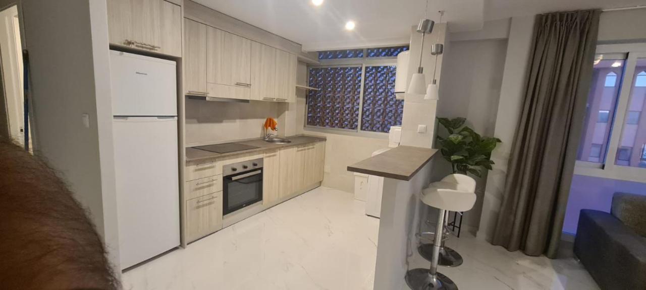 Apartamento Veracruz - Primera Linea De Playa Μπένιντορμ Εξωτερικό φωτογραφία